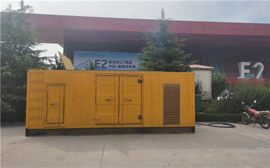 黄浦1200KW发电机出租